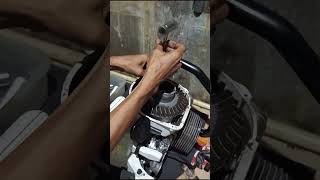 Bongkar fanwhel mesin chainsaw stihl 720