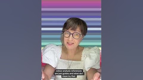 No Need to be So Technical When Using Colour Analysis References #coloranalysis