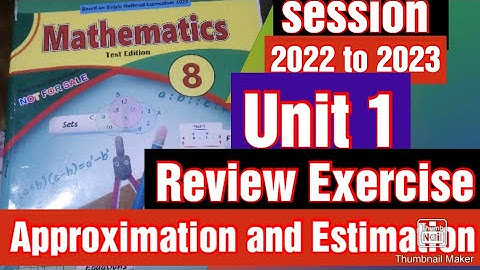 class 8 mathematics review exercise new course kpk//