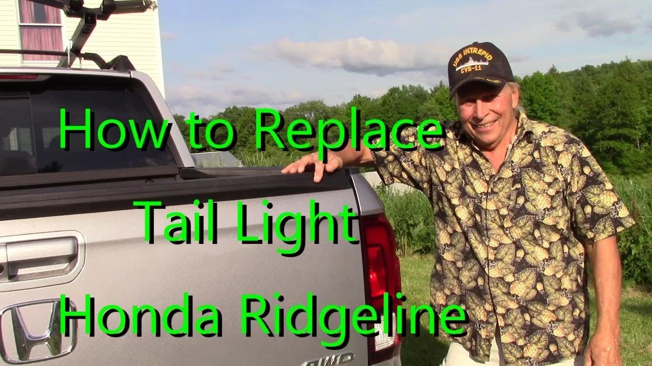 How to Replace a Tail Light Honda Ridgeline - YouTube