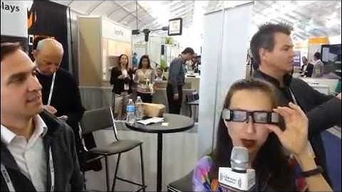 Wearable Glass Display - For viewing movies, driving