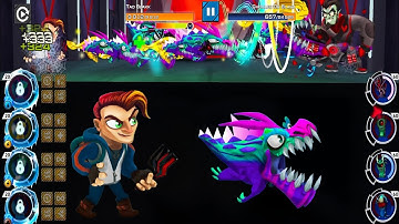 Slug it out 2 game TAD BLAKK TENASHER slug short GHOULED DR BLAKK game play #slugs #gaming #games