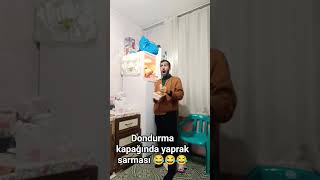 Dondurma Kapağında Yaprak Sarması