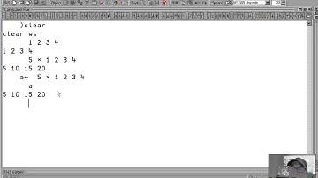 Quick Introduction to the APL Programming Language at APLCloud.com