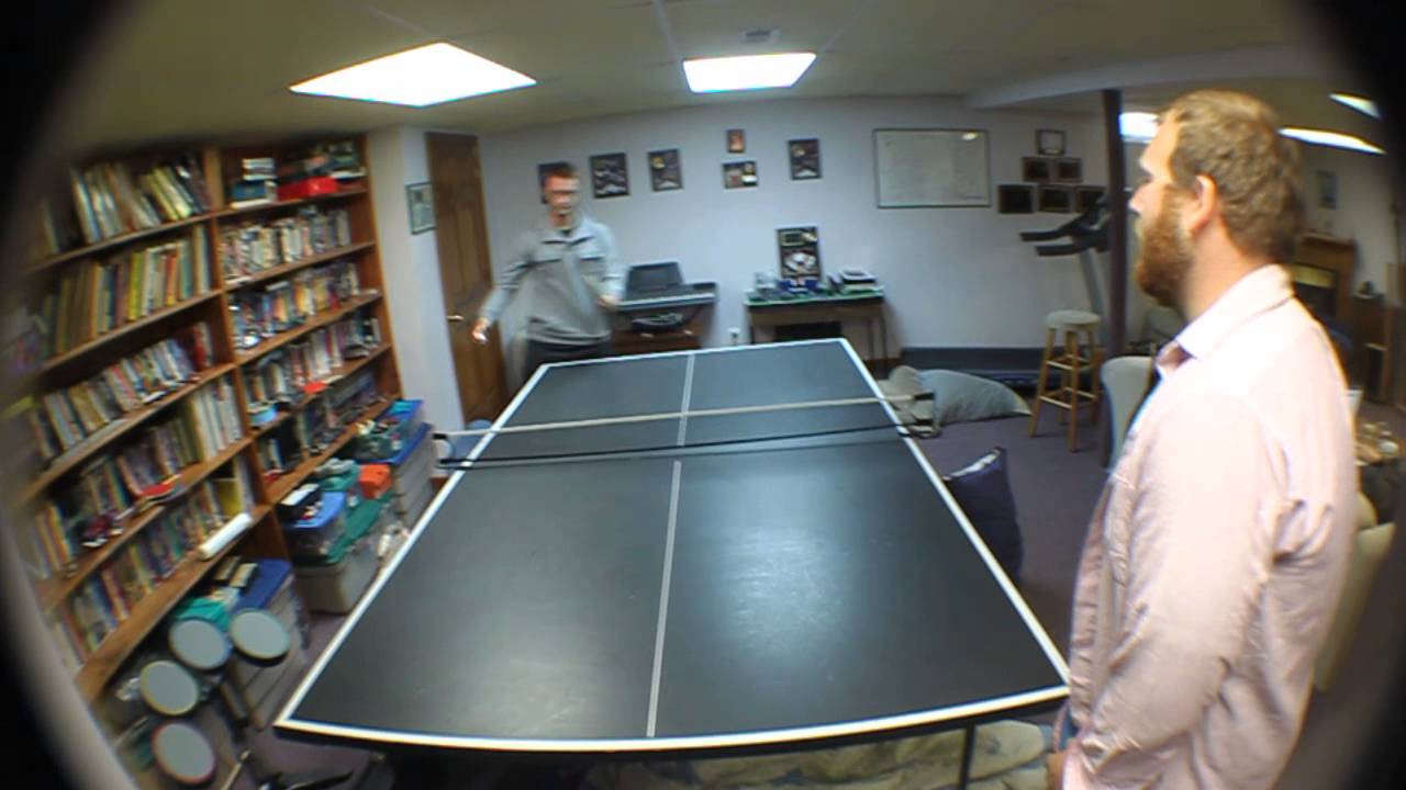 Jj Kicking Scotts Ass At Ping Pong Youtube