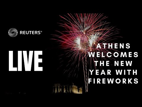 LIVE: Athens welcomes the New Year with fireworks over the Acropolis