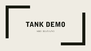 Tank Demo of Indusoft Web Studio Educational