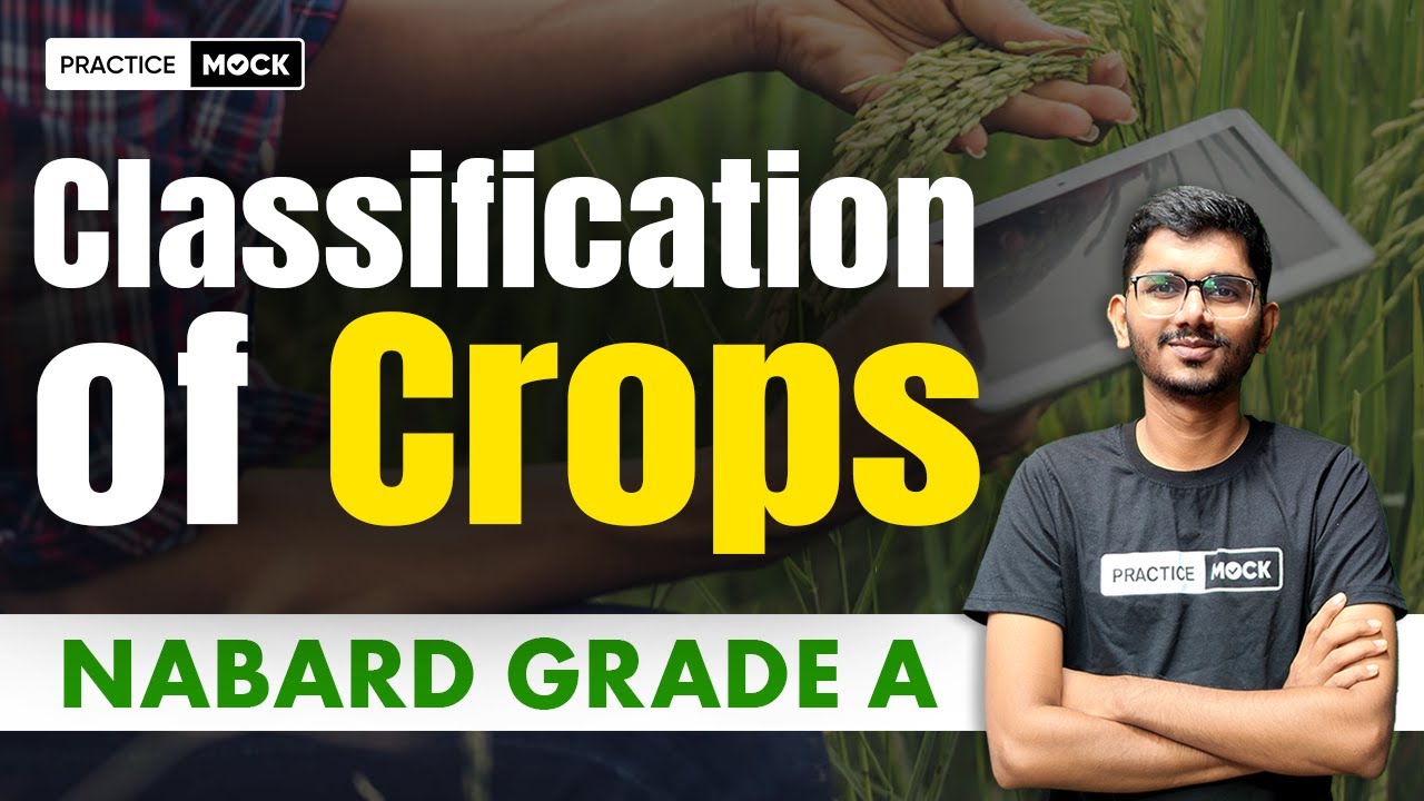 NABARD Grade A 2025 | Classification of Crops Explained | ARD - YouTube