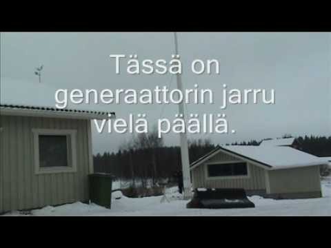 Video: Kuinka paljon sähköä 1 kW:n tuuliturbiini tuottaa?