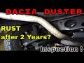 Dacia DUSTER - 🕵 RUST INSPECTION after 2 Years plus 💥(~ 900 Days in Use). Snow, Rain, Mud = RUST ?