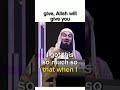 Give and allah will give you by muftimenkofficial allah islam islamicallah