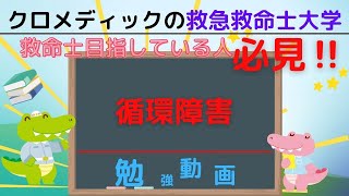 聞き取り用‼【救命士国家試験対策】YouTube超時短学習!!「循環障害」