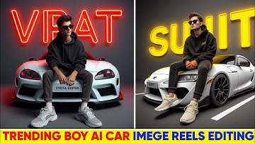 How To Create 3D Ai Car Name Image Kaise Banaye | Trending Car Name Video Editing