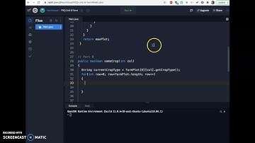 ApCSA 2D Array FRQ help part b