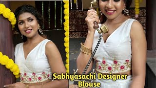 ഈ ഓണത്തിന് Sabyasachi Designer ബ്ലൗസ് ചെയ്താലോ ? Part 1