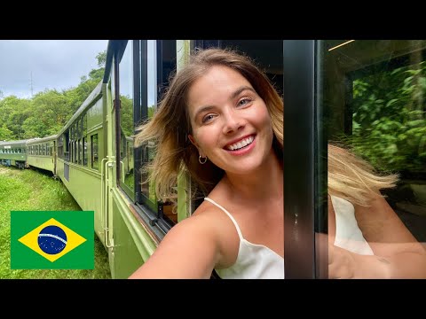 THE BEST TRAIN RIDE IN BRAZIL | Serra Verde Express (Curitiba - Morretes)