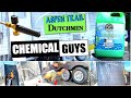 CHEMICAL GUYS: HONEYDEW SNOW FOAM 29' RV TRAVEL TRAILER FOAM CANNON WASH+WHEEL DETAIL [ PT [1/2] ]