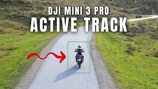 DJI Mini 3 Pro first test with the motorcycle