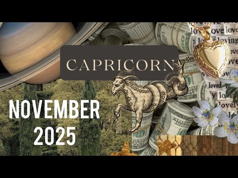 الجدي الاختيار لك نوفمبر 2025