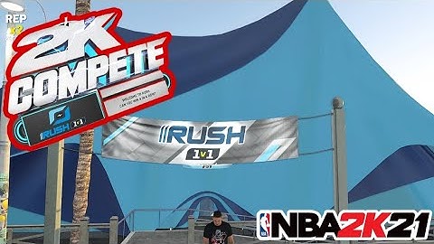 HOW TO GET INTO THE RUSH 1V1 EVENT IN NBA 2K21