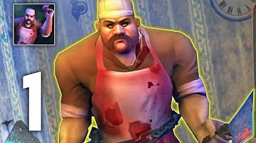 Scary Butcher 3D! Part 1!Gameplay Walkthrough iOS & Android