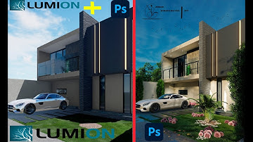 LUMION 10 RENDER REALISTA EXTERIOR | CONFIGURACION EXPLICADA #lumion10 #Photoshop