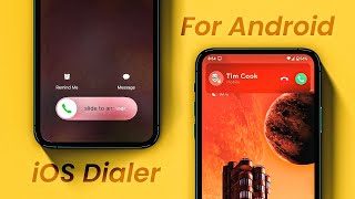 How to enable iOS Call Screen on Android // iOS Dialer for Android 🍎 screenshot 3