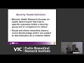 The science of minority health and health disparities nimperspective