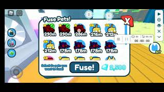 fuse 3 rainbow crocodile and 3 gold smapunk fish and 4 rainbow mining mole