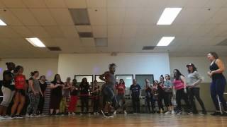 Afrobeatz Dance - Workshop by Jay-C  | Sacramento Mars 2017