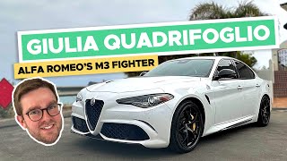 The Alfa Romeo Giulia Quadrifoglio is an Underrated 500hp M3 and C63 Competitor