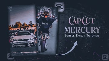 Trending Mercury Bubble Effect In Car Videos || Capcut Tutorial