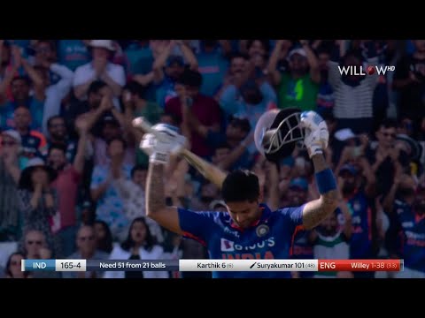 Suryakumar Yadav 117 runs vs England | 3rd T20I - England vs India