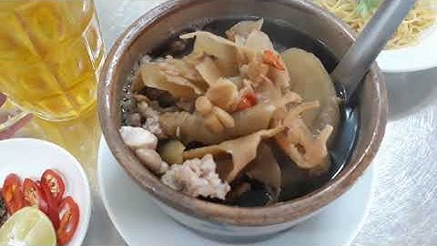 Óc heo hầm thuốc bắc bổ dưỡng nhất NTN (Eat Pig