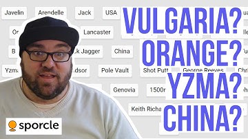 Sorting ALL these quiz answers by topic!