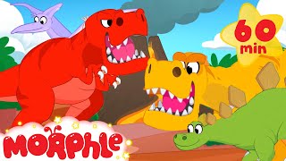 Dinosaurs \& the Magic Time Machine | My Magic Pet Morphle | Morphle Dinosaurs | Cartoons for Kids