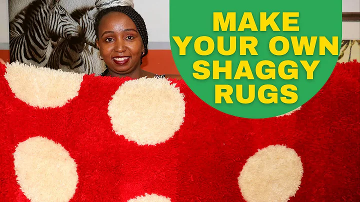 How to make Carpets/Mats | How to make Shaggy Rugs | DIY