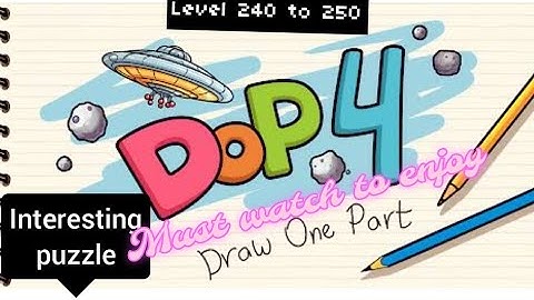 DOP 4 draw one part level 241 to 250|#1million #viral #gaming #viralvideo #dop4 #gameplay