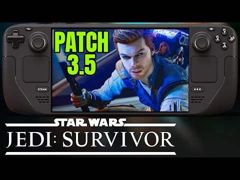 Star Wars Jedi Survivor on Steam Deck | Patch 3.5 | Less Awful? 🤔