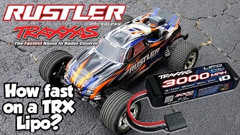 How fast is the NEW TRAXXAS Rustler BL - 2S w/Traxxas 2s lipo?