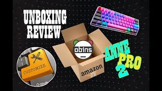 Unboxing & Customizing the Anne Pro 2 keyboard.