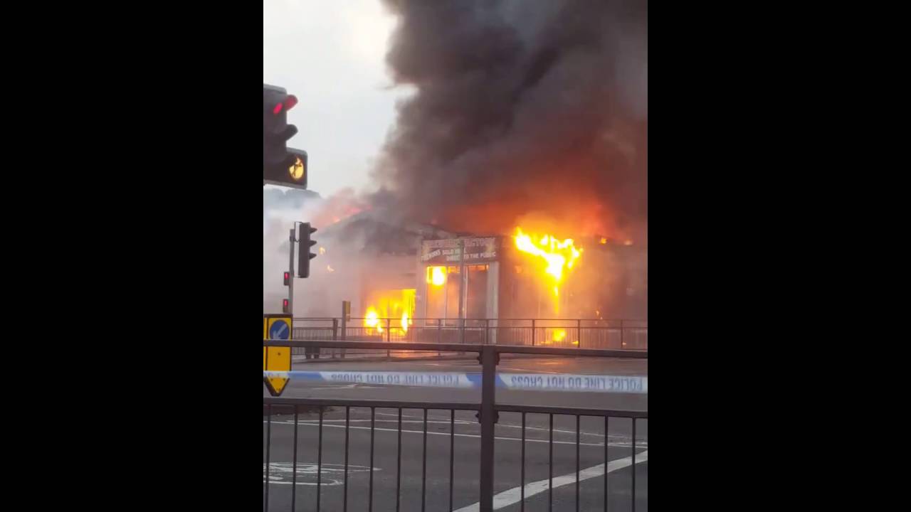 Fireworks factory fire/explosion