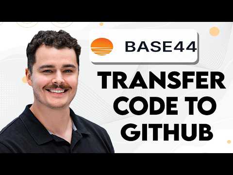 How To Transfer Your Code From Base44 To Github [2026 Guide]