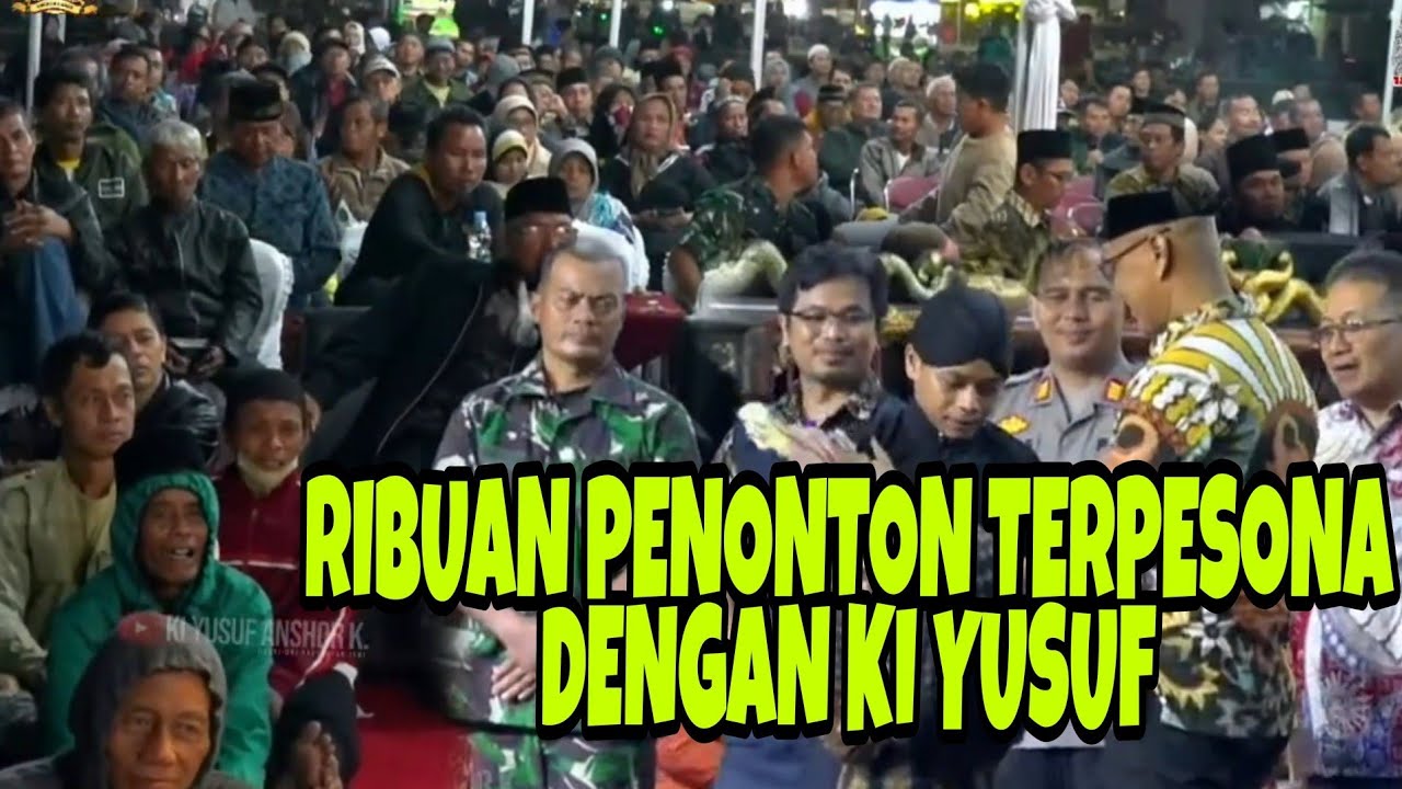 DETIK DETIK KI YUSUF HEBOHKAN PENONTON// PESONA DALANG YUSUF