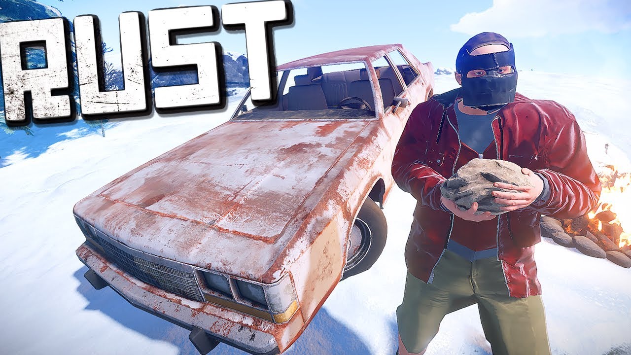 Raid me rust. Rust рейд. машина раст. машина из раста.