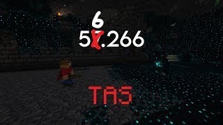 Minecraft TAS: Killing the Warden in 56.266 seconds