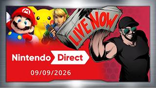 🔴LIVE NOW! | NINTENDO SEPTEMBER DIRECT | WHAT WILL IT BE? | NEW MARIO GAME? | NEW SMASH BROS?