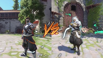 Overwatch | Typical Hanzo V.S Hanzo 1v1