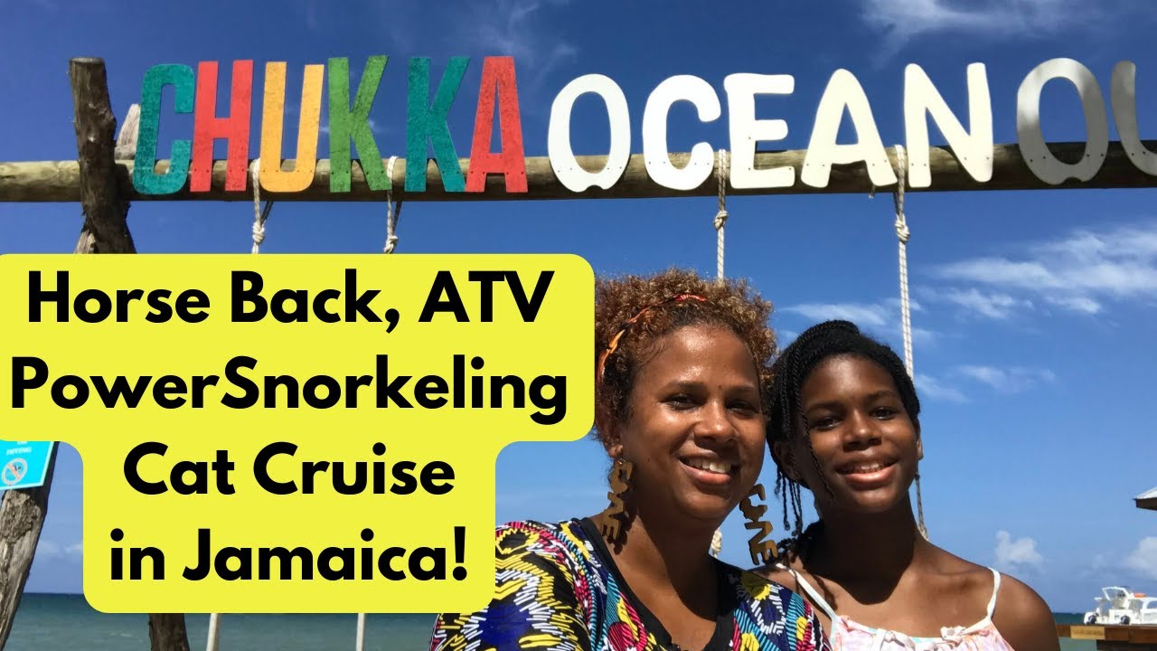 Chukka Jamaica! Come with us to Chukka Cove Sandy Bay to ride ATVs