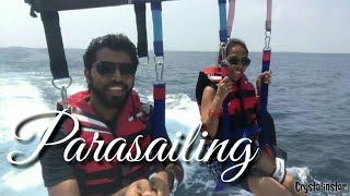 Maldives.... Amazing Parasailing Funtime!